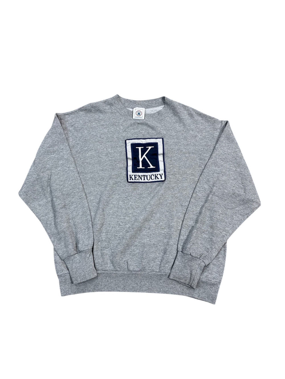 Vintage 90s Kentucky Embroidered Logo Sweatshirt Size Large